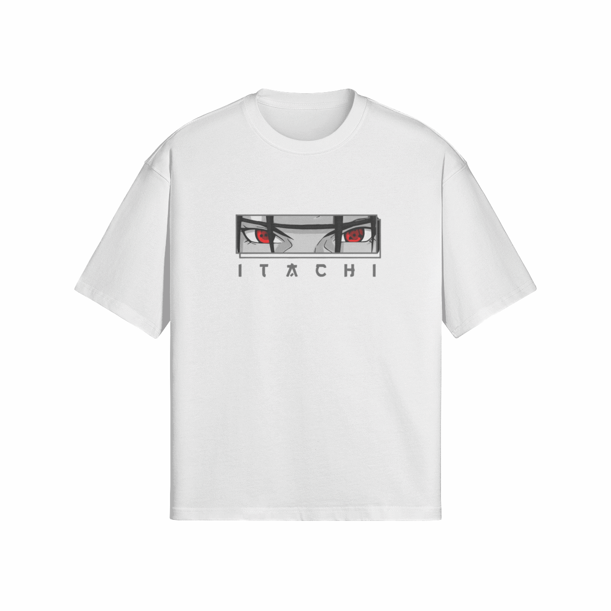 Itachi x Naruto - Premium Oversized T-shirt (Front & Back)