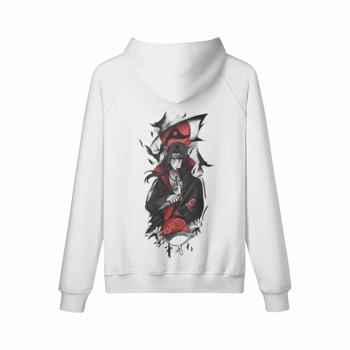 Itachi x Naruto - Oversized Hoodie (Front & Back)