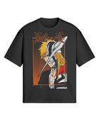 Ichigo Hollow Mode x Bleach - Premium Oversized T-Shirt (Front)