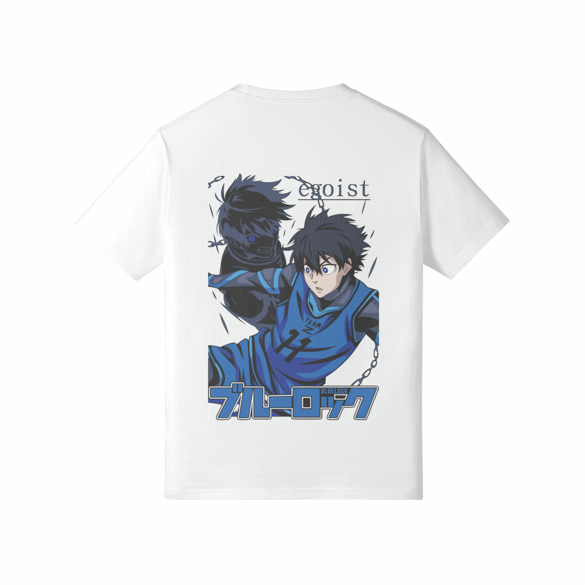 Yoichi Isagi x Blue Lock - Standard T-Shirt (Front & Back)