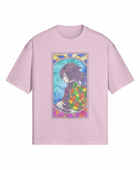 the holy giyuu x Demon Slayer - Premium Oversized T-Shirt (Front)