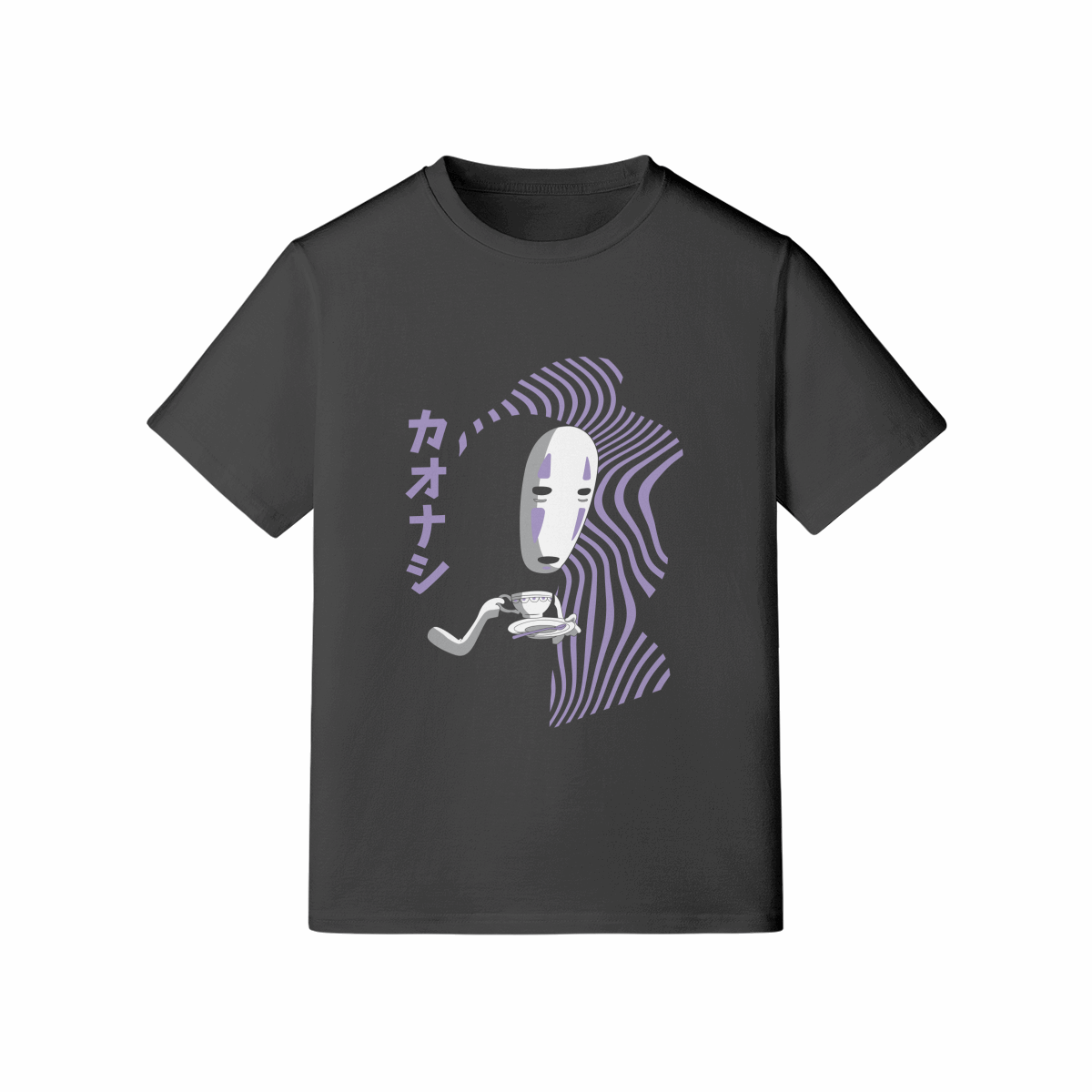 No-Face Coffee Break x Ghibli Studios - Standard T-Shirt (Front)