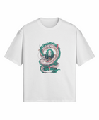 Chihiro Haku NoFace x Ghibli Studios - Premium Oversized T-Shirt (Front