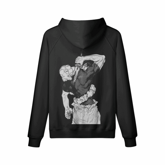 Toji Manga & Kanji x Jujutsu Kaisen - Oversized Hoodie (Front & Back)