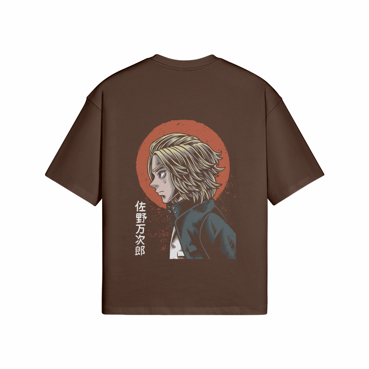 Mikey x Tokyo Revenger - Premium Oversized T-Shirt (Back)