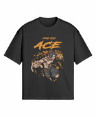 Fire Fist Ace x One Piece - Premium Oversized T-Shirt (Front)