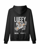 Gear 5 Laugh x One Piece - Oversized Hoodie (Front & Back)