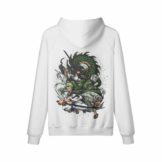 Zoro Dragon x One Piece - Oversized Hoodie (Front & Back)