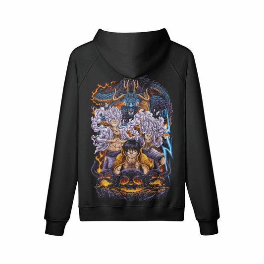 Onigashima Fight x One Piece - Oversized Hoodie (Front & Back)