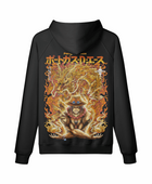 Flame Dragon x One Piece - Oversized Hoodie (Front & Back)