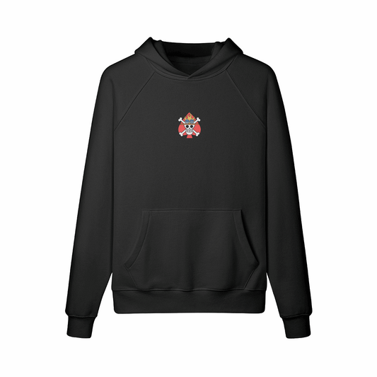 Flame Dragon x One Piece - Oversized Hoodie (Front & Back)