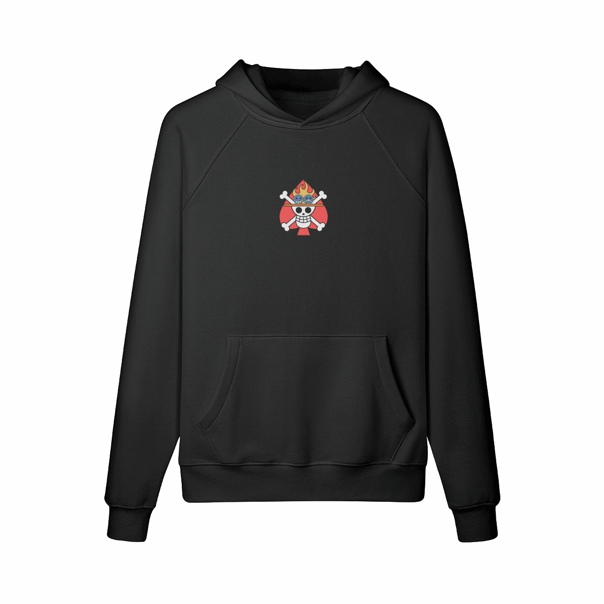 Portgas D. Ace x One Piece - Oversized Hoodie (Front Back)