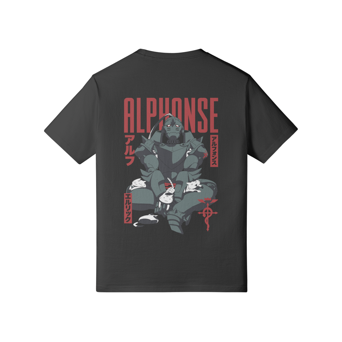 Alphonse x T-Shirt (Front & Back)