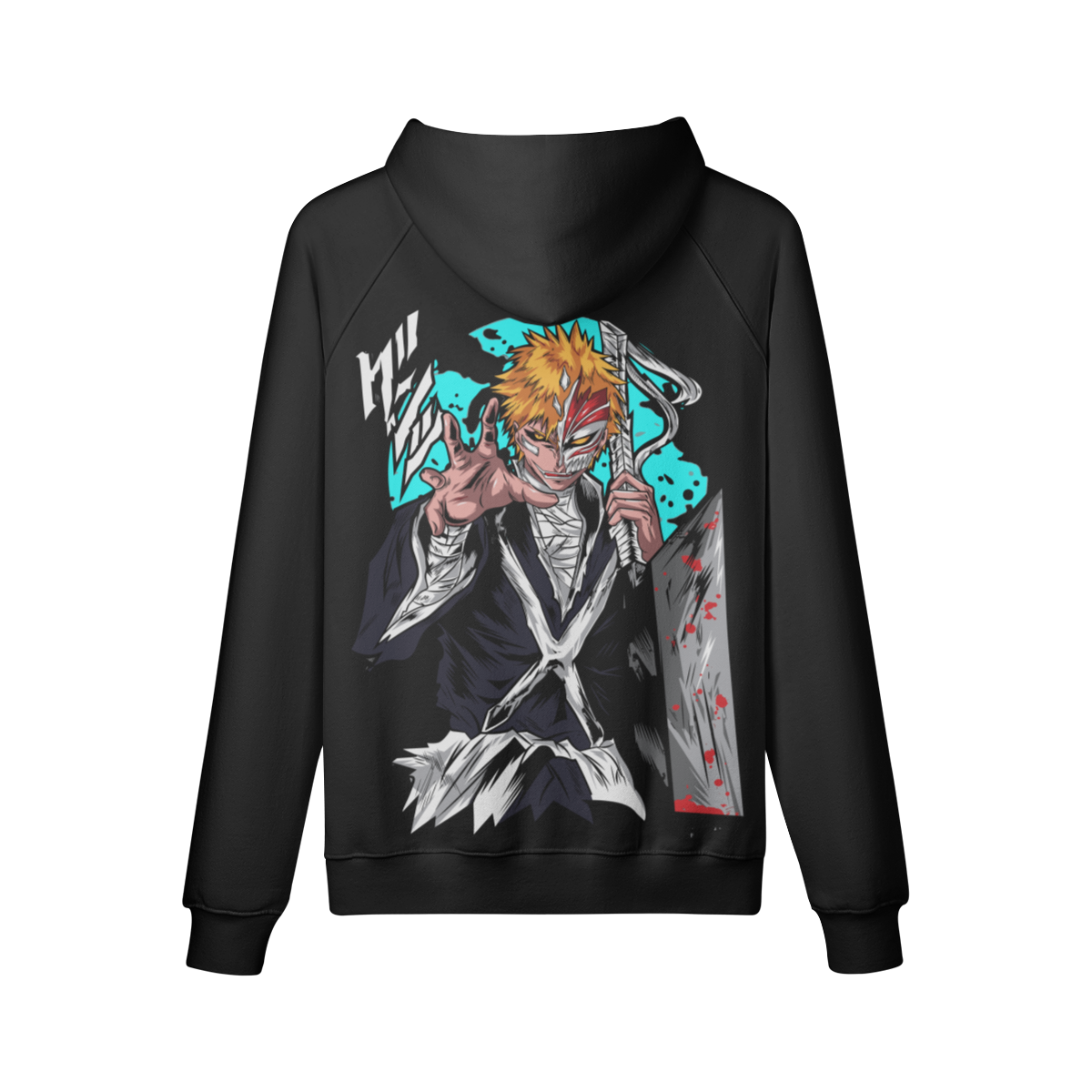 Hollow Ichigo x Hoodie (Front & Back)