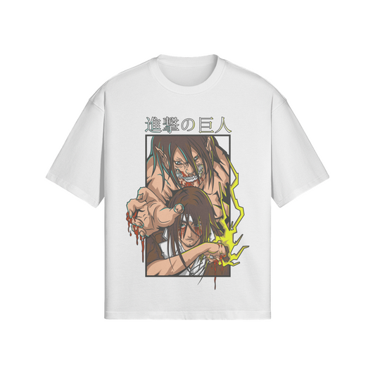 Eren Jaeger x Oversized T-Shirt (Front)