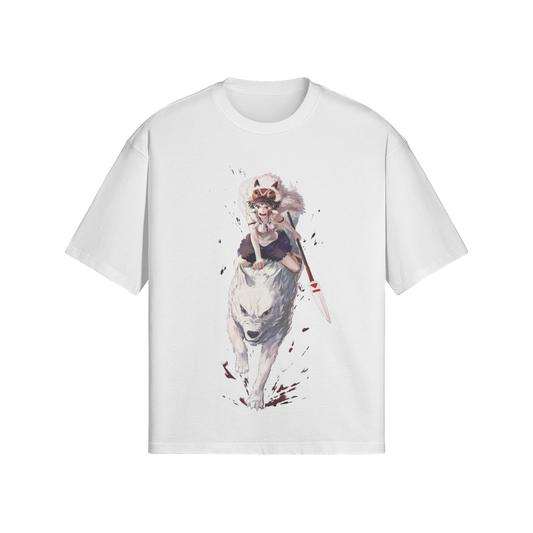 Prinzessin Mononoke & Moro x Oversized T-Shirt (Front)