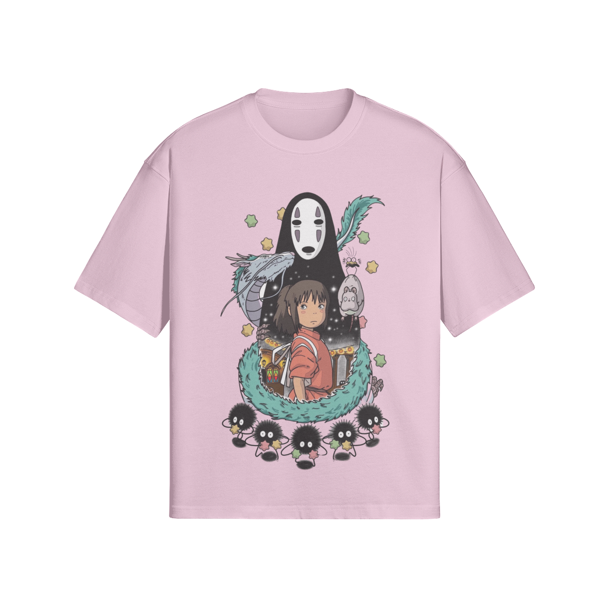 Chihiro Collage x Oversized T-Shirt (Front)