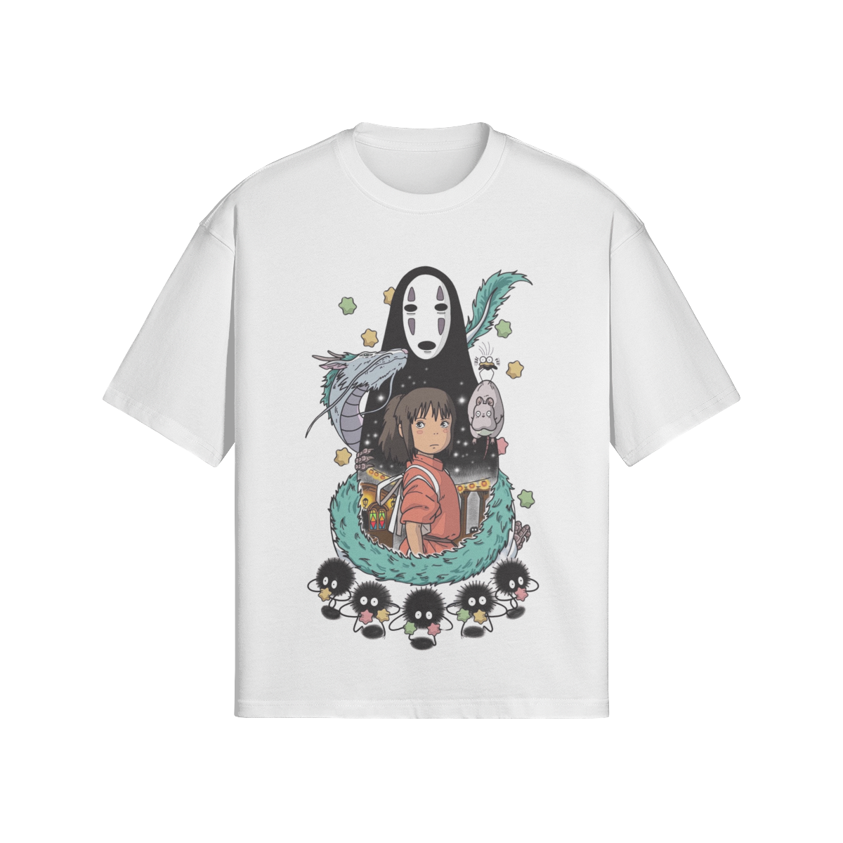 Chihiro Collage x Oversized T-Shirt (Front)