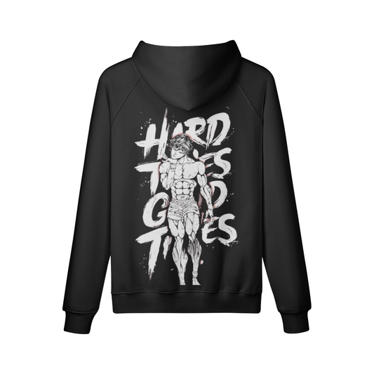 Hard Times Good Times x Hoodie (Front & Back)