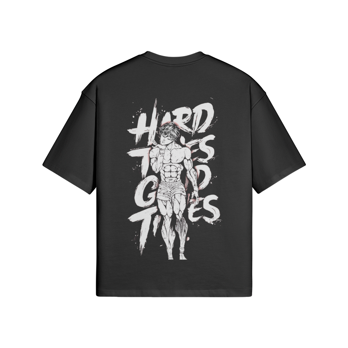 Hard Times Good Times x Oversized T-Shirt (Front & Back)