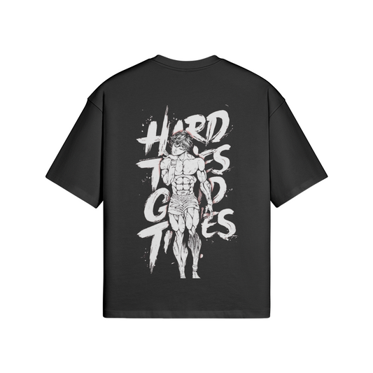 Hard Times Good Times x Oversized T-Shirt (Front & Back)