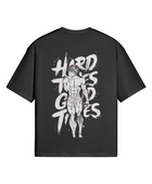 Hard Times Good Times x Oversized T-Shirt (Front & Back)