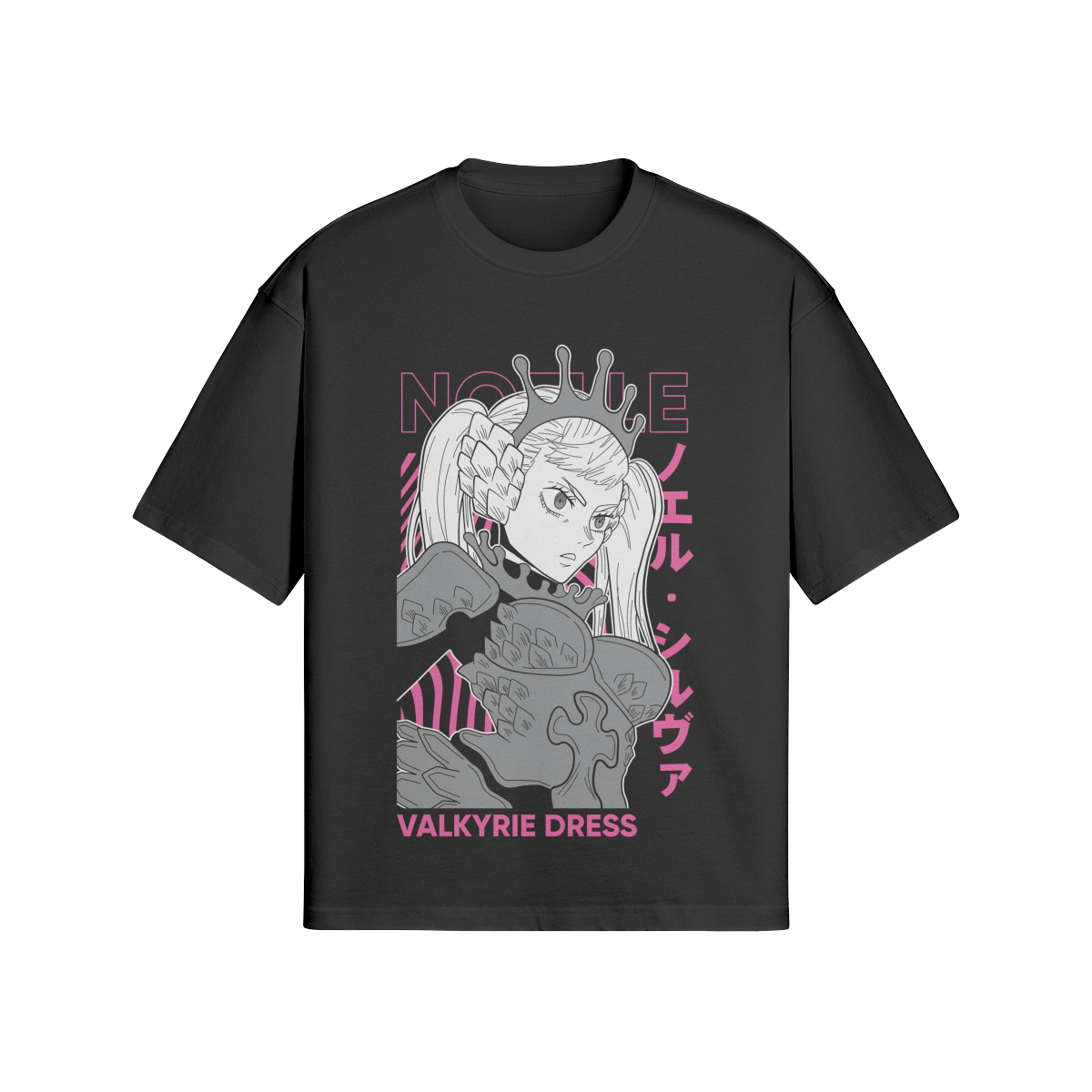 Valkyrie Dress x Oversized T-Shirt (Front)