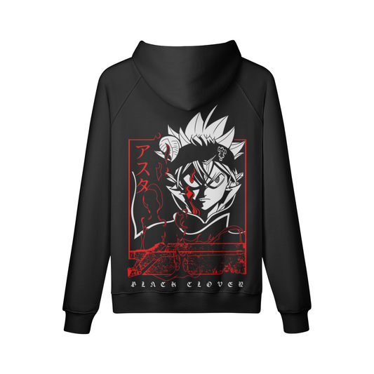 Red Devil Asta x Hoodie (Front & Back)