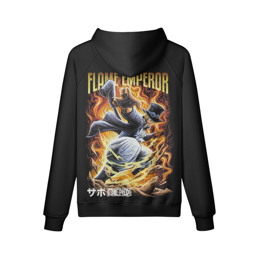 Flame Emperor x Hoodie (Front & Back)