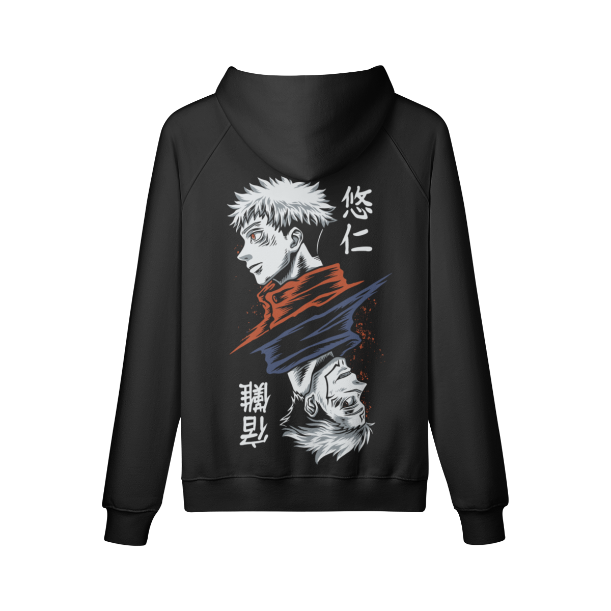 Yuji Sukuna x Hoodie (Front & Back)