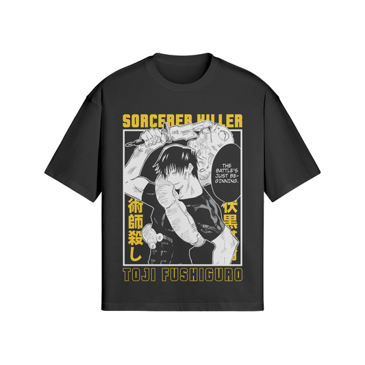 The Sorcerer Killer x Oversized T-Shirt (Front)